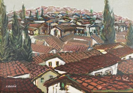 H. BASHIR. 
Vista dai tetti di un villaggio del Me
