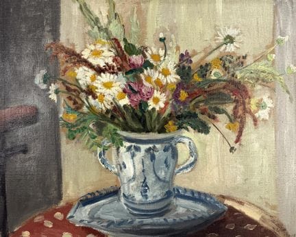 Henriette GRÖLL (1906-1996). 
Natura morta con maz
