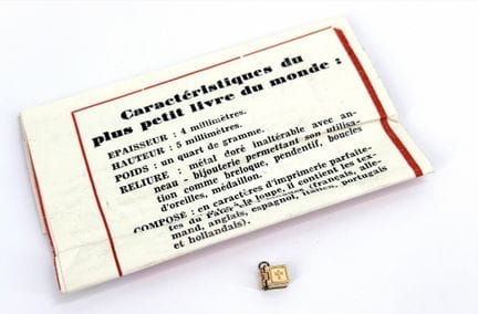 EL LIBRO MÁS PEQUEÑO DEL MUNDO. Libro denominado «