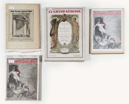 LE GRAND GUIGNOL, Paris, 1927-1928. 2 numéros in-4