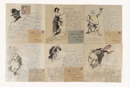 Théodore VAN ELSEN (1896-1961) Conjunto de unas 22