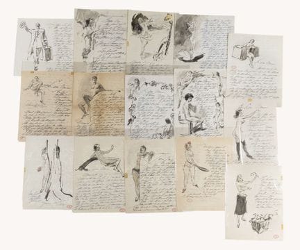 Théodore VAN ELSEN (1896-1961) Ensemble d’environ 