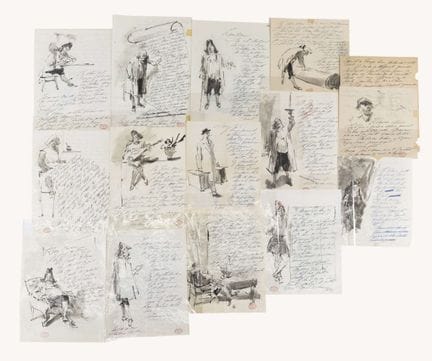 Théodore VAN ELSEN (1896-1961) Ensemble d’environ 