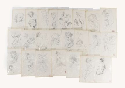 Théodore VAN ELSEN (1896-1961) Ensemble d’environ 
