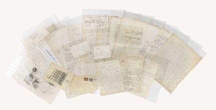Raccolta di circa 20 documenti cartacei relativi a