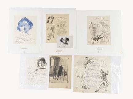 Théodore VAN ELSEN (1896-1961) Raccolta di circa 2
