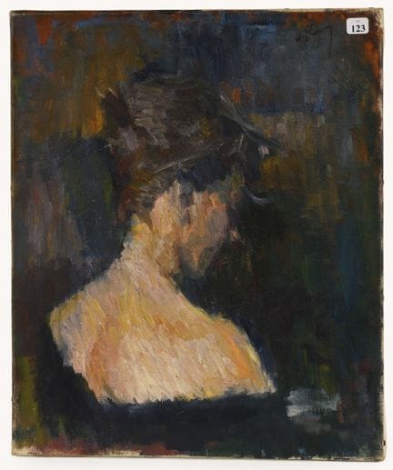 Théodore VAN ELSEN (1896–1961) Woman from Behind. 