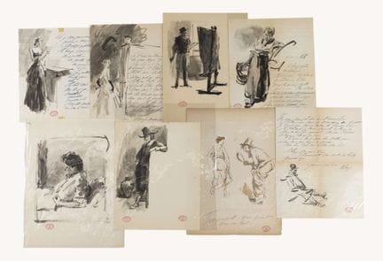 Théodore VAN ELSEN (1896-1961) Ensemble d’environ 