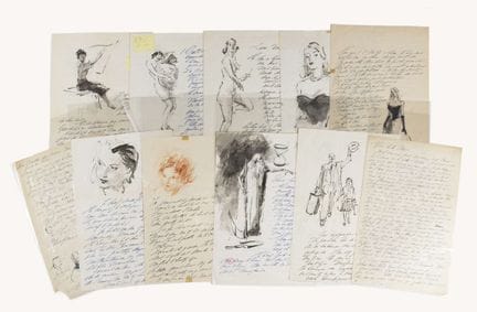 Théodore VAN ELSEN (1896-1961) Ensemble d’environ 