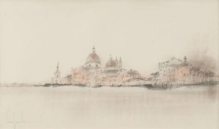20th-Century French School
"View of Venice"
Waterc