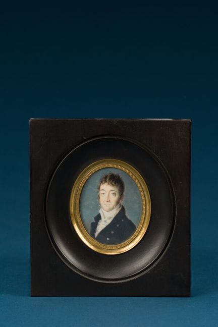 19th-Century French School
"Portrait of a Man"
Ova