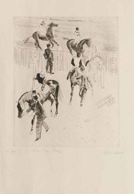 René BOUET-WILLAUMEZ (1900–1979)
"Returning from t