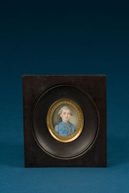 French School, late 18th century
"Portrait of a Ma