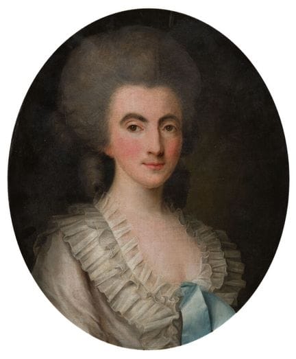 18th-Century French School
"Portrait of Marie-Augu