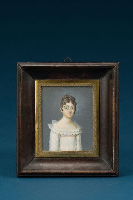 French School, circa 1830 
"Woman in a White Dress