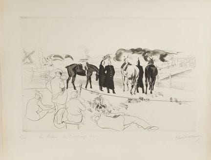 René BOUET-WILLAUMEZ (1900–1979)
Set of four print