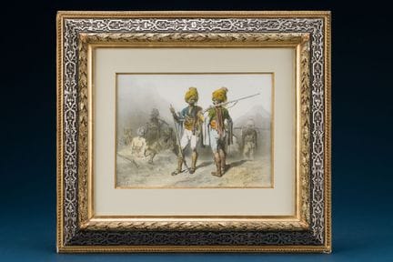 19th-Century School 
"Infantrymen of North Africa"