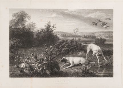 18th-Century French School
"Folle et Mitte"
Large 