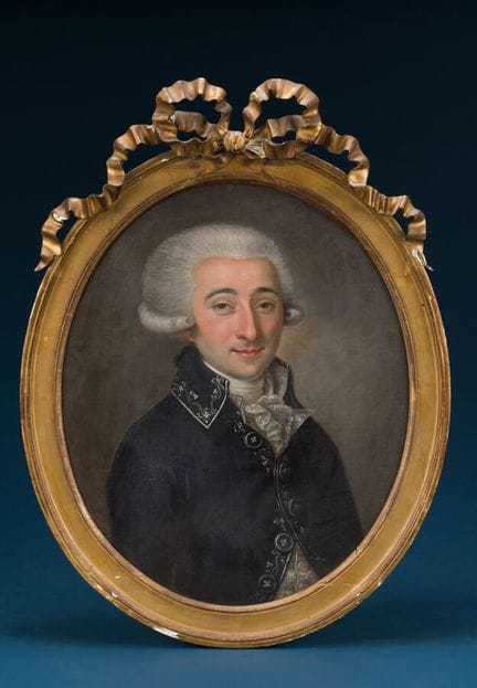 19th-Century French School
"Man in a Blue Frock Co