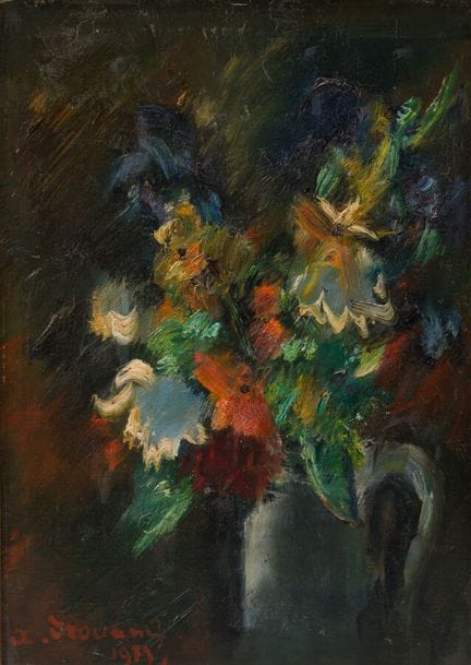 Armand DROUANT (1898–1978)
"Bouquet of Flowers"
Oi