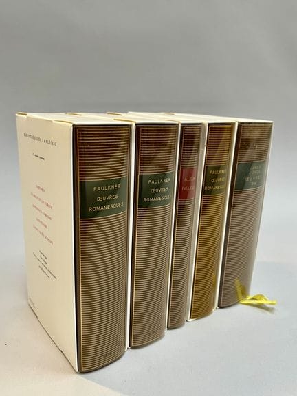 BIBLIOTHEQUE DE LA PLEIADE
ENSEMBLE DE CINQ OUVRAG