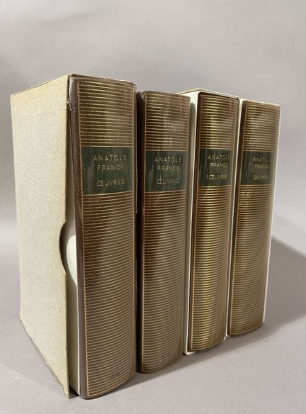 BIBLIOTHEQUE DE LA PLEIADE
ENSEMBLE DE CINQ OUVRAG
