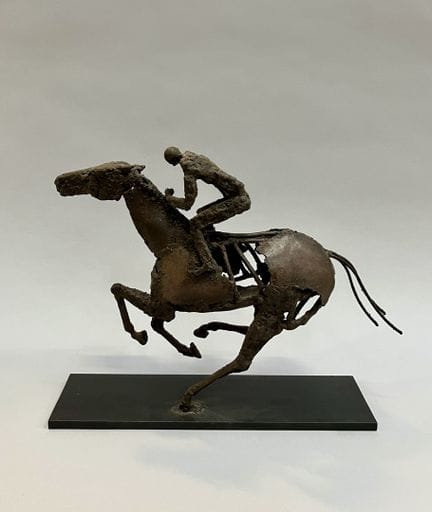 CONTEMPORARY SCHOOL.
"The Jockey at a Gallop"
Bron