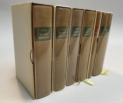 BIBLIOTHEQUE DE LA PLEIADE
ENSEMBLE DE SIX OUVRAGE