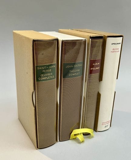 BIBLIOTHEQUE DE LA PLEIADE
ENSEMBLE DE SIX OUVRAGE