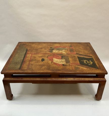 CHINA, 19th century.
Rectangular COFFEE TABLE made