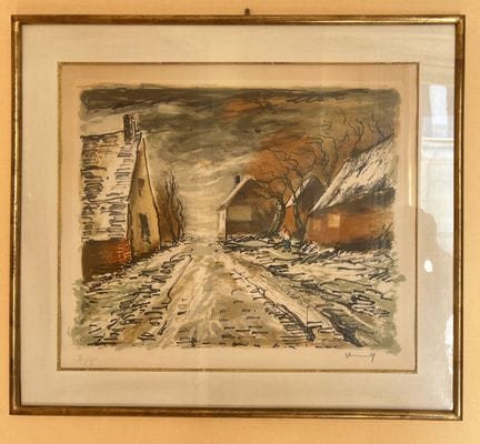 Maurice de VLAMINCK (1876-1958)
"Rue du village en