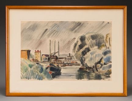 Louis NEILLOT (1898-1973).
«Las chimeneas de las f