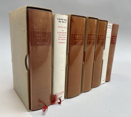BIBLIOTHEQUE DE LA PLEIADE
ENSEMBLE DE SEPT OUVRAG