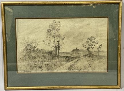 Henri Joseph HARPIGNIES (1819-1916)
"Paysage"
Fusa