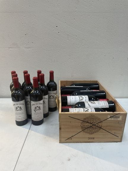 21 botellas de Château Grand Puy Ducasse 1999 Paui