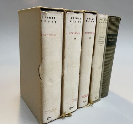 BIBLIOTHEQUE DE LA PLEIADE
ENSEMBLE DE CINQ OUVRAG