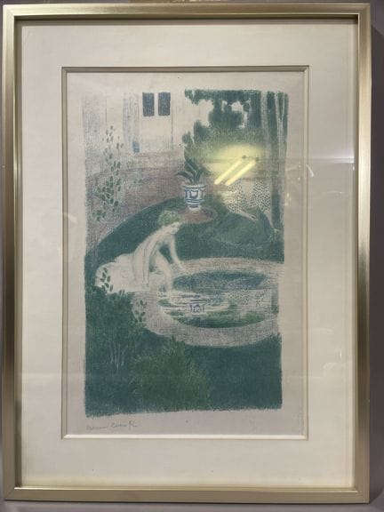 Maurice DENIS (1870-1943)
"Le reflet dans la fonta