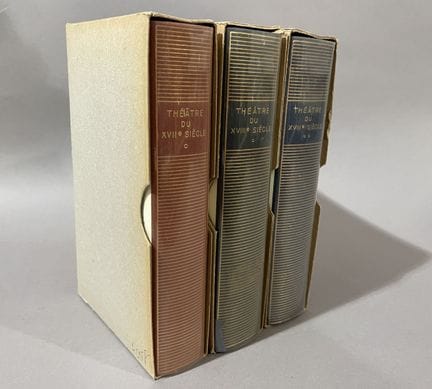 BIBLIOTHEQUE DE LA PLEIADE
ENSEMBLE DE SIX OUVRAGE