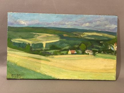 Gabriel VENET (1884 - 1954)
"Paysage"
Huile sur to
