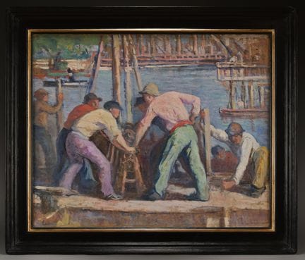 Maximilien LUCE (1858-1941)
París, obreros y traba
