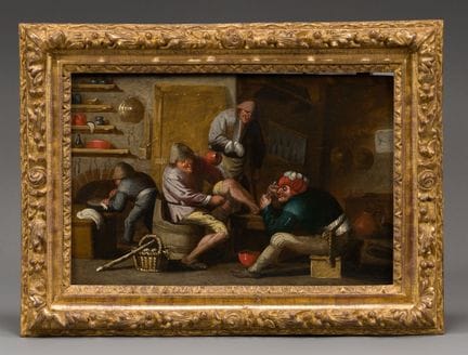Círculo de Adriaen van OSTADE (1610-1685)
En la co