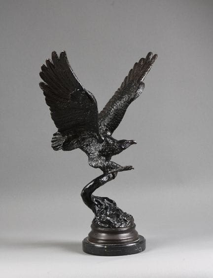 Jules MOIGNIEZ (1835-1894)
Aquila che spicca il vo