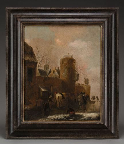 Klaes MOLENAER (c.1630-c.1676) 
Groupe de personna