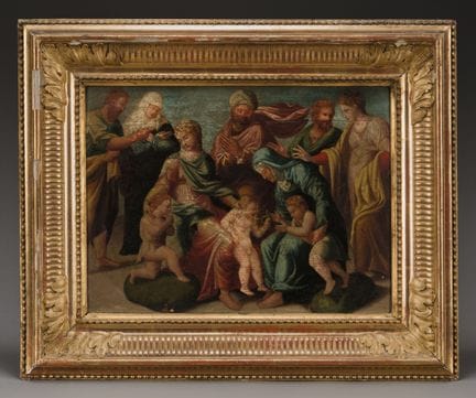 ESCUELA ITALIANA de finales del siglo XVI
La Sagra