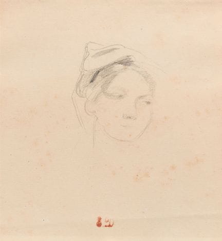 Attribuito a Pierre ANDRIEU (1821-1892)
Ritratto d