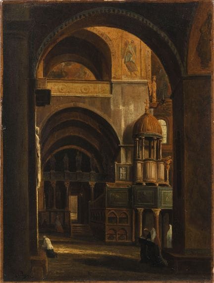Attribuito a Edmond Georges GRANDJEAN (1844-1908)
