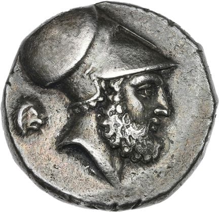 LUCANIE, Métaponte
Statère (400-340 av. J.-C.). 
T