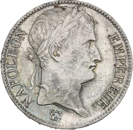 PREMIER EMPIRE (1804-1814)
5 francs : 3 exemplaire