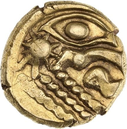 BELLOVAQUES, région de Beauvais
tatère d'or dit « 
