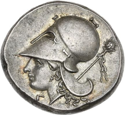 CORINTHIE, Corinthe
Statère (345-307 av. J.-C.). 8